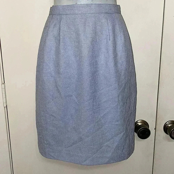 100%Polyester High-Waisted Vintage Skirt - Picture 1 of 10